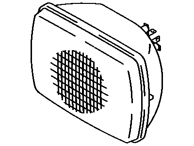 Toyota 90080-81028 Sealed Beam Unit, No.1