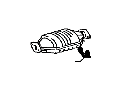 Toyota 18450-65080 Catalytic Converter Assembly