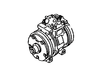 1995 Toyota Pickup A/C Compressor - 88320-34010