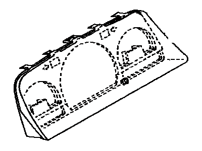 Toyota 83138-04030 Glass, Speedometer