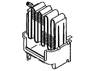 Toyota 88501-04020 EVAPORATOR Sub-Assembly, Cooler