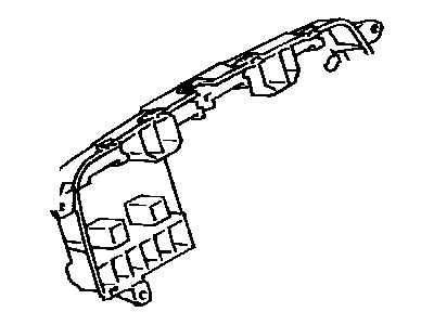 Toyota 83132-04020 Case, Combination Meter