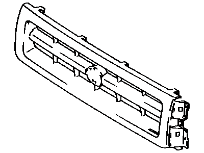 Toyota 53111-04040 Radiator Grille