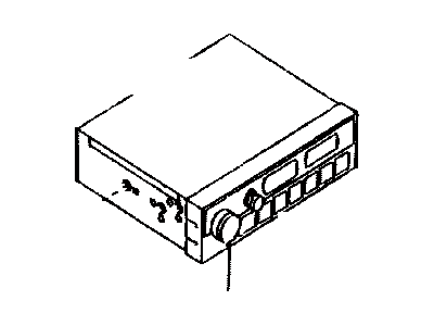 Toyota 86100-04010 Receiver Assy, Radio