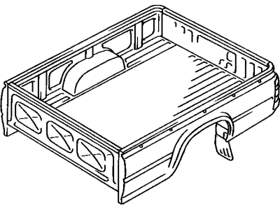 Toyota 66000-04900 Body Assembly, Rear