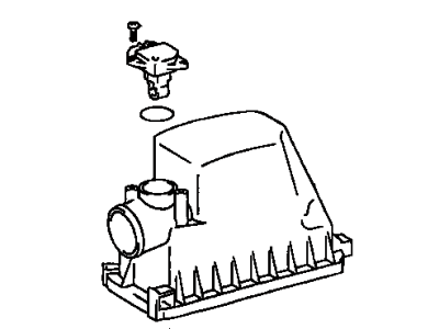 Toyota 17705-21030 Cap Sub-Assy, Air Cleaner