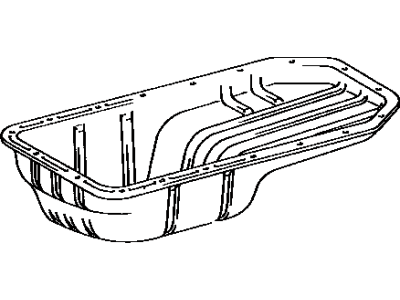 1987 Toyota Van Oil Pan - 12101-71031