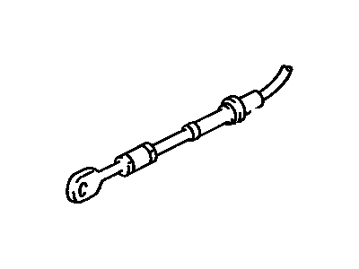 1989 Toyota Van Shift Cable - 33822-28060