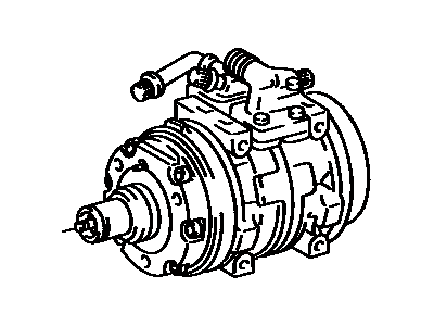 1989 Toyota Van A/C Compressor - 88320-28150