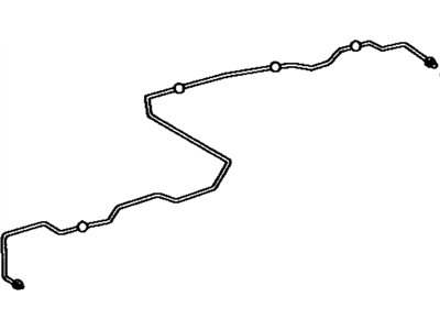 Toyota 31489-28130 Tube, Tube Connector To Flexible Hose