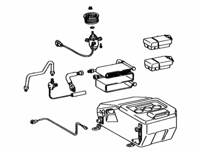 Toyota 88520-28020-26 Box Assembly, Cooling