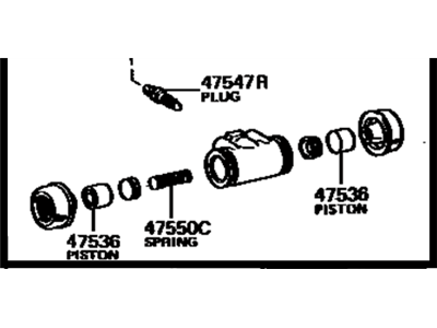 Toyota 47550-30120