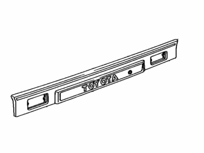 Toyota 81276-87011 Cover, License Plate Lamp