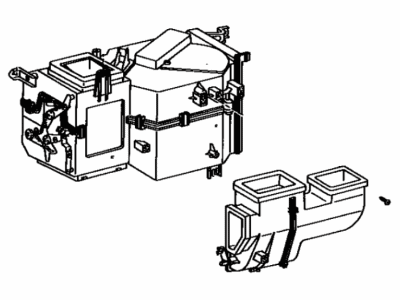 Toyota 88910-28010 VENTILATOR Assembly, Boost