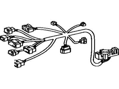 Toyota 88605-28170 Harness Sub-Assembly, Cooler Wiring