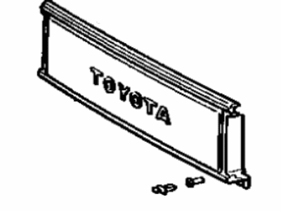 Toyota 53101-87012 Front Panel Garnish Sub-Assembly, Center