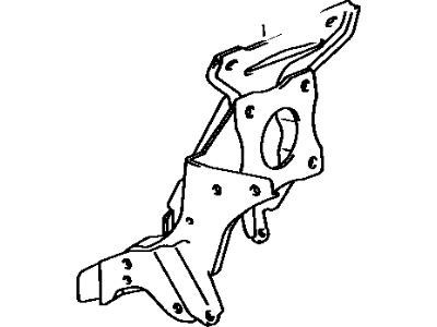 Toyota 55106-28020 Support Sub-Assy, Brake Pedal