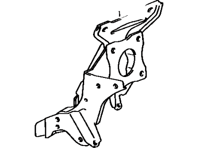 Toyota 55106-28010 Bracket, Brake Pedal