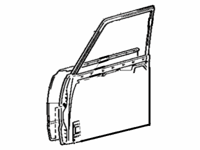 Toyota 67002-28020 Panel Sub-Assembly, Front Door, LH