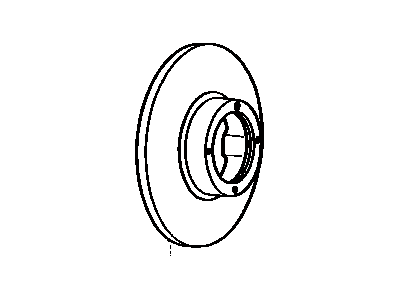 Toyota Van Brake Disc - 43512-28051