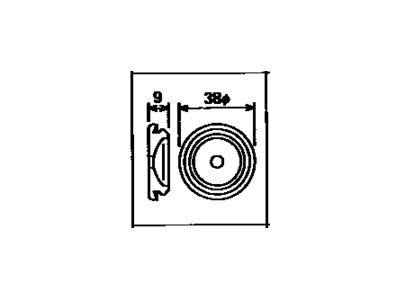 Toyota 90480-30011 Grommet