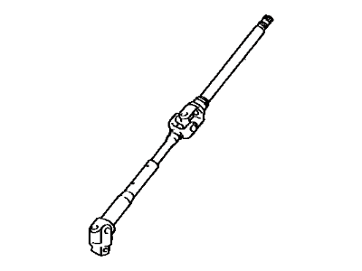 Toyota 45220-28110 Shaft Assy, Steering Intermediate