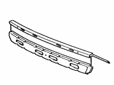 Toyota 52021-28030 Reinforcement Sub-Assy, Front Bumper