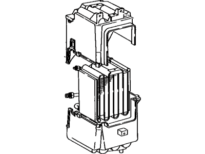 1989 Toyota Van Evaporator - 88501-87011