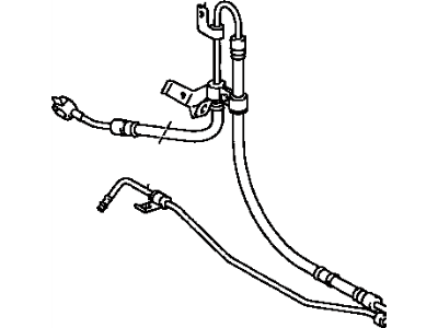 Toyota 44410-08020 Tube Assy, Pressure Feed