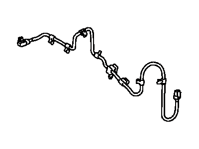 Toyota 89516-45030 Wire, Skid Control Sensor