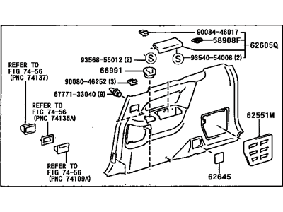 Toyota 62510-08060-B0