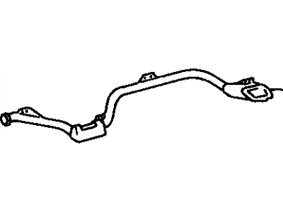 Toyota 55972-08010 Duct, Side DEFROSTER Nozzle