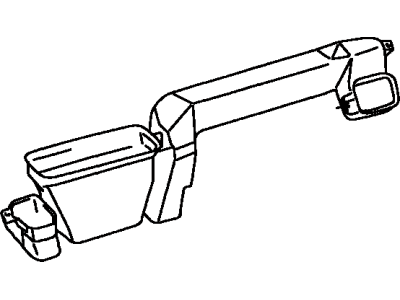 Toyota 55084-08010 Duct, Heater To Register