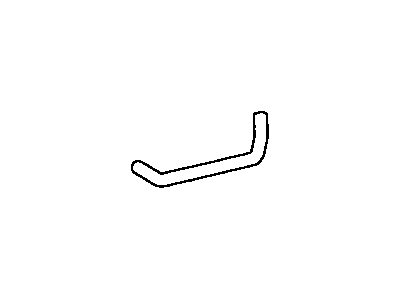 Toyota 87245-89190 Hose, Rear Heater Water Outlet, E