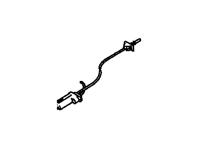 Toyota 33880-08010 Cable Assembly, Parking Lock