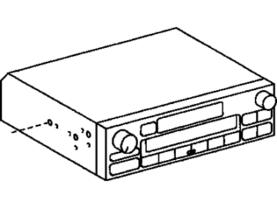 Toyota 86120-08100 Receiver Assembly, Radio