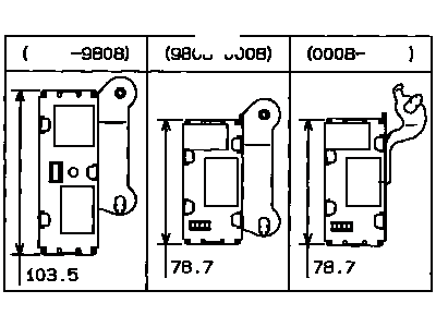 Toyota Sienna Cruise Control Module - 88240-08010