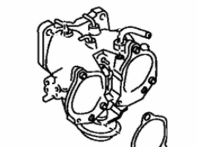 Toyota 17310-0A030 Valve Assy, Intake Air Control