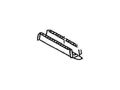 Toyota 57452-08010 Member, Front Floor Cross