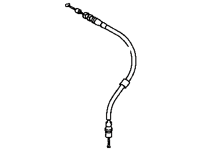 Toyota 35520-45020 Cable Assembly, Throttle