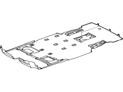 Toyota 58510-08031-E1 Carpet Assy, Floor, Front