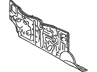 Toyota 55101-08011 Panel Sub-Assembly, Dash