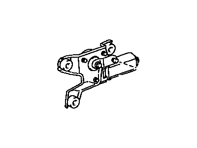 Toyota 85080-45010 Motor And Bracket Assy, Rear Wiper