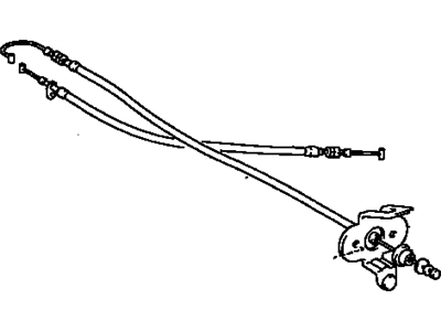 Toyota 78180-08030 Cable Assy, Accelerator Control