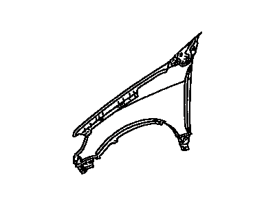 1999 Toyota Sienna Fender - 53801-08902