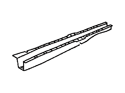 Toyota 57418-08010 Reinforcement, Front Floor Under, LH