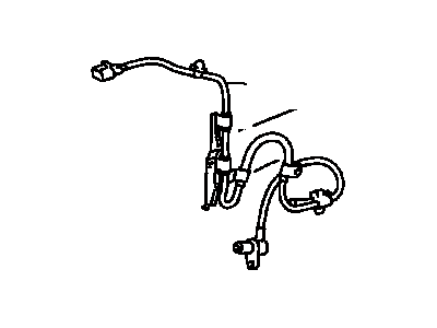 2003 Toyota Sienna Speed Sensor - 89543-08010