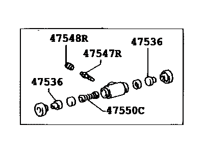 Toyota 47550-08010