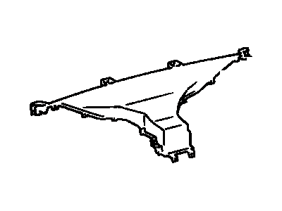 Toyota 55950-08010 Nozzle Assy, Defroster