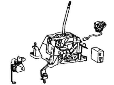 Toyota 33560-60090 Lever Assy, Shift, Lower
